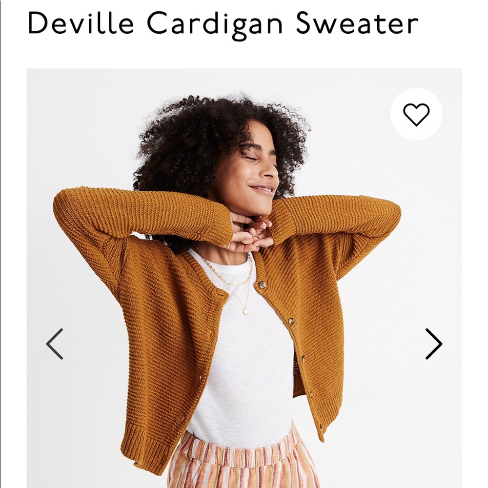 Madewell deville cardigan sweater